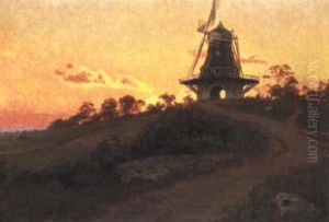 Kvarnen I M"lle by Johan Fredrik Krouthen