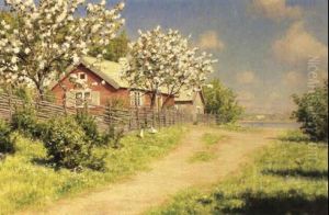 Svensk Sommaridyll by Johan Fredrik Krouthen