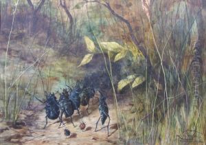 Chanson Du Printemps by Leon Becker