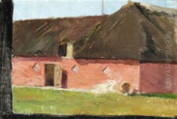Landscape With A Red Farm - No - view 1