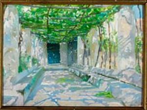 Sunny Pergola From Ravello by Marie Kroyer