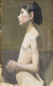 Staende Modell by Marie Kroyer