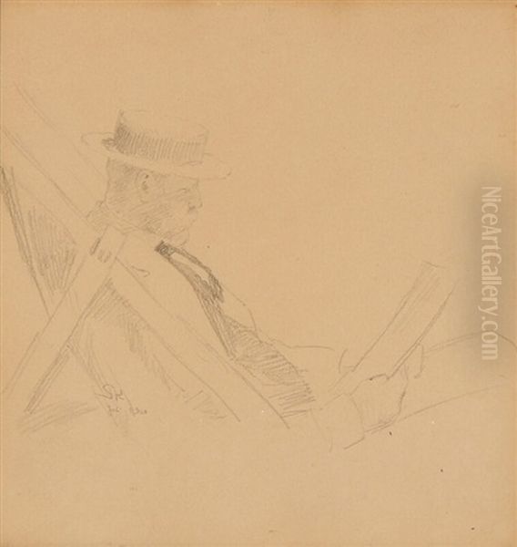 Portrait Of The Merchant Harald Fritsche (1833-1905) - view 1