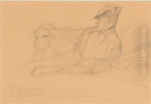 Portrait Of Theatre Director Jacob Jorgen Jacobsen