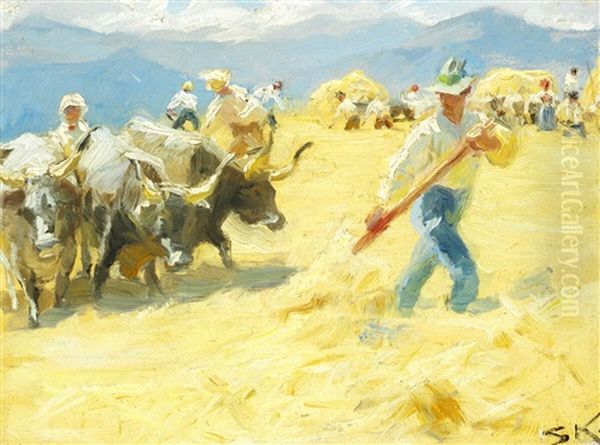 Threshing Floor In Civita D'antino - view 1