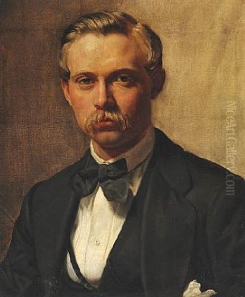 Portrait Of P. S. Kroyer's Half Brother And Cousin Vilhelm Born - view 1