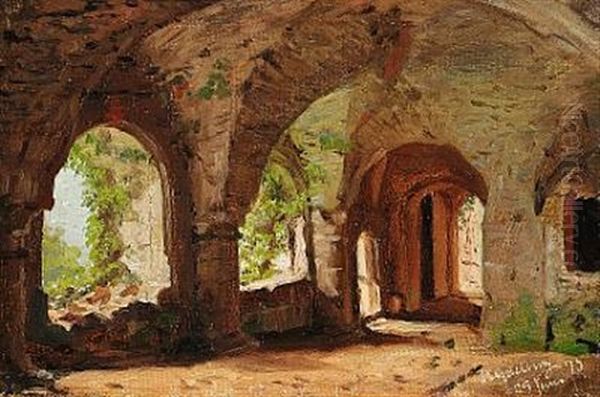 Studie Fra En Reise I Tyskland (old Archway From A Journey To Germany) (study) - view 1