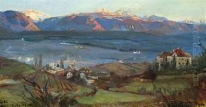 Landskab Fra Tyrol