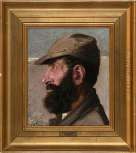 Bearded Man On The Beach, Skagen