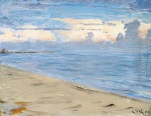 Aben Strand - Skagen by Peder Severin Kroyer
