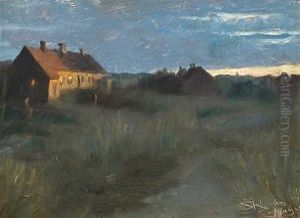 Sommeraften, Skagen by Peder Severin Kroyer