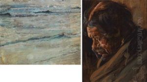 Skagenfiskeren Lars Gaihede by Peder Severin Kroyer
