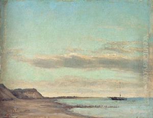 Bad Lagt For Anker I Skagen by Peder Severin Kroyer