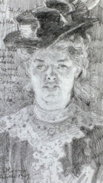 Portraet Af Ung Kvinde - view 1
