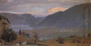 Alpeglod, Bjerglandskab I Tyrol by Peder Severin Kroyer