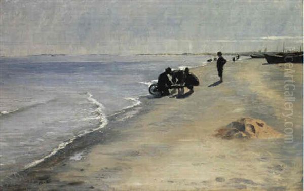 Parti Af Sonderstranden Ved Skagen, Med Aalbaeksbugten - view 1