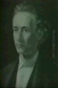 Portraet Af Maleren Julius Rosenbaum by Peder Severin Kroyer