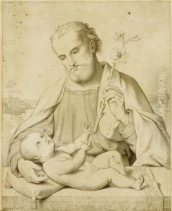 Saint Joseph With The Infant Jesus Saint Joseph With The Infant Jesus
