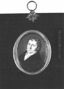 Bildnis Eines Blondgelockten Herrn by Carl Friedrich Kroymann