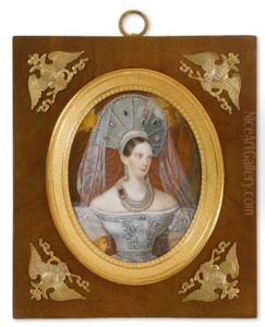 A Portrait Of Empress Alexandra Fedorovna thumbnail