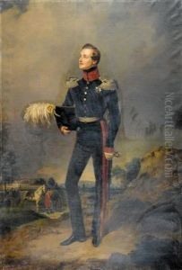 Portrait Of Georg V, King Of Hanover As Crown Prince (georg V, Konig Von Hannover Als Kronprinz)