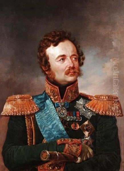 Portrait Of Fieldmarshal Paskevich - view 1