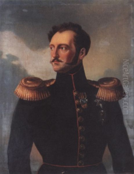 Portrait Of Emperor Nicholas I Pavlovich - view 1
