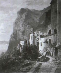 Sommertag In Sorrent by Hermann (August) Kruger