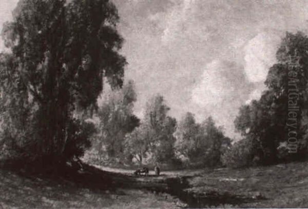 Impressionistic Pastoral Scene - view 1