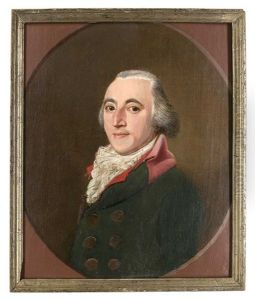 Portrait Des Wilhelm Christhelf Sigmund Mylius Im Halbprofil by Johann August Krueger