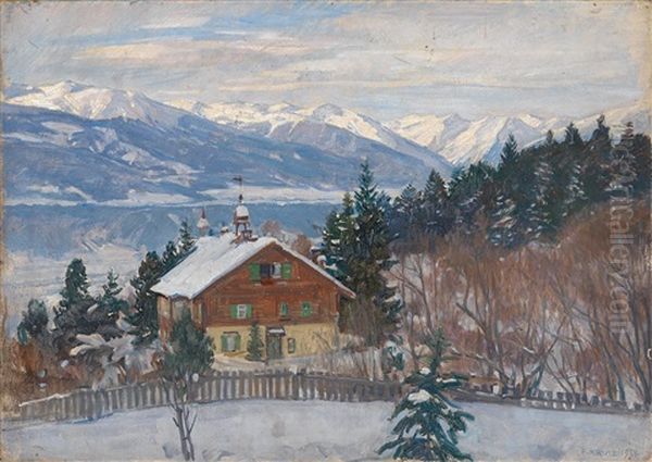 Blick Von Der Hungerburg Gegen Das Oberinnthal - view 1