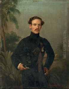 Portrait Of An Officer (+ 2 Others; 3 Works) Portrait Of An Officer (+ 2 Others; 3 Works)