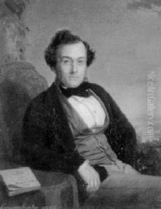 Portrait Eines Herren, Im Hintergrund Die Weilburg Portrait Eines Herren, Im Hintergrund Die Weilburg