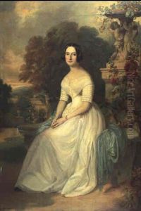 Portrait De Charlotte De Montgaillard De Lavalette Portrait De Charlotte De Montgaillard De Lavalette