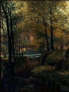 Oktober, Oscarstrom by Olof Krumlinde