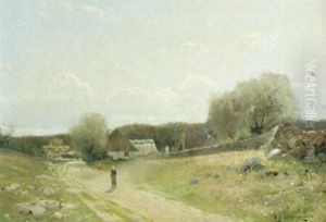 Kvinna Pa Landsvag