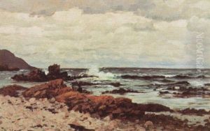 Konstnar Vid Arilds Strand Konstnar Vid Arilds Strand