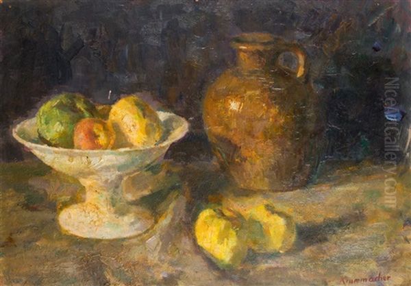 Stillleben Mit Obstschale Und Krug - view 1