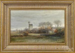 Landscape With A Windmill