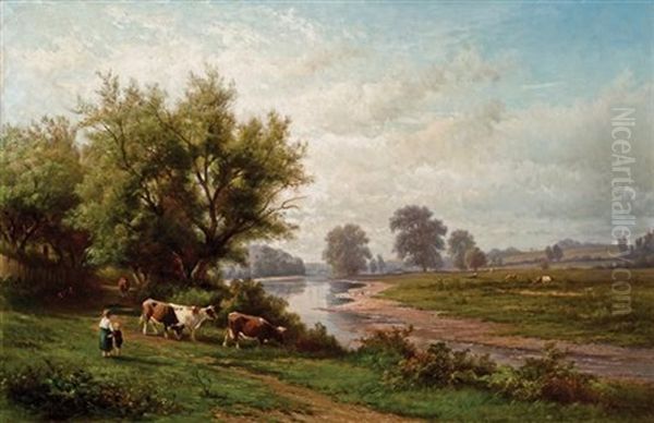 Landscape With Cattle - view 1