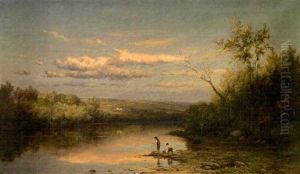 The Housatonic River, Near Milford, Connecticut by Hendrik Dirk Kruseman van Elten