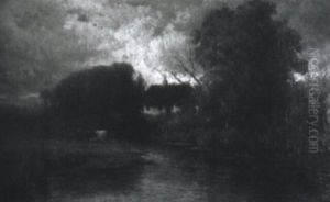 Landscape In Holland by Hendrik Dirk Kruseman van Elten