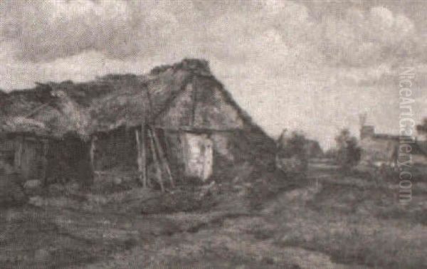 Cottages Near A Windmill - view 1