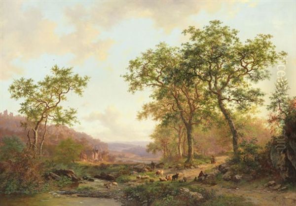 Weite Landschaft Im Abendlicht - view 1