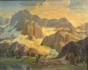 High Sierra Landscape by Leonard Becker-Jurgen