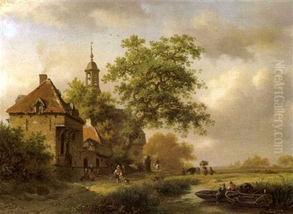 Geanimeerd Zomerlandschap Met Vee - view 1