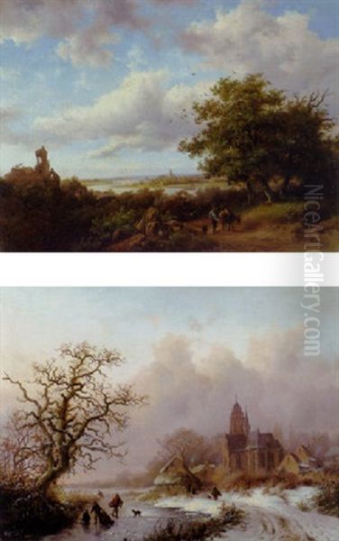 A Blustery Summer Landscape - view 1