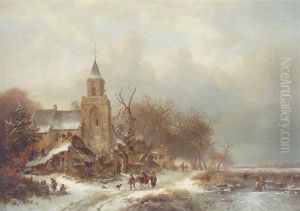 A Frozen Winter Landscape