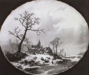 Niederlandische Winterlandschaft Niederlandische Winterlandschaft
