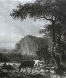Abendfrieden by Frederik Marinus Kruseman